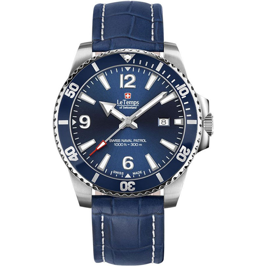 Часы Le Temps Swiss Naval Patrol LT1043.03BL13